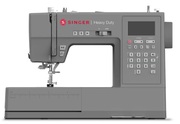SewingMachineSingerHD6805C,568sewingoperations.LCDdisplay,metalframe,gray
