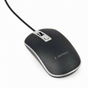 MouseGembirdMUS-4B-06-BS,800-1200dpi,4buttons,Ambidextrous,1.35m,Black/Silver,USB