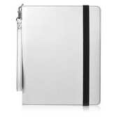 LUXA2PA4LHA0019-ALeatherStandCaseforiPad/iPad2,Leather,White