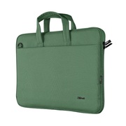 TrustNBbag16"Bologna,Eco-friendlySlimlaptopbagfor16"laptops,(410x290mm),Green