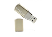 TranscendJetFlash82032GBGold,USB3.0,Durablemetallictextureandaluminumbody,Lanyard/keyringattachmentloop,(Read90MByte/s,Write45MByte/s)