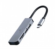 USB3.0Hub:Type-Cto2*USB2.0/1*USB3.1/SD/MicroSD,GembirdUHB-CM-CRU3P1U2P2-01