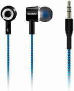 SVENE-106,StereoIn-earearbuds,20-20000Hz,32ohm,Non-tanglingcablewithfabricbraid,1.2m,3.5mm(3pin)connector
