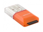 CardReaderMiniEsperanzaEA134O-Orange,1Slotformemorycard,MicroSDHC/MicroSD/TF,USB2.0