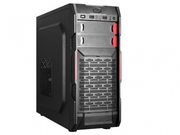 HPCB-09ATXCase,(500W,24pin,2xSATA,12cmfan),1xUSB3.0,2xUSB2.0/HDAudio,Black+Reddecoration
