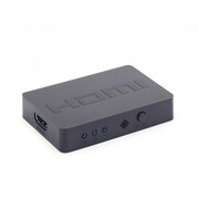 SwitchHDMI3ports-GembirdDSW-HDMI-34,HDMI3ports,Switchesupto3HDMIsourcestoasinglemonitor,TVsetorplasmascreen,LEDportindicators