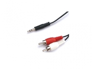 AudiocableCCA-458-15M,3.5mmstereotoRCAplugcable,15m,3.5mmstereoplugto2xRCAplugs