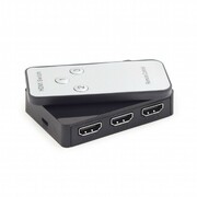 SwitchHDMI3ports-GembirdDSW-HDMI-34,HDMI3ports,Switchesupto3HDMIsourcestoasinglemonitor,TVsetorplasmascreen,LEDportindicators
