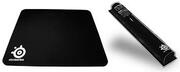 STEELSERIESQcK+/SoftGamingMousepad,Dimensions:450x400x2mm,Non-sliprubberbase,Nearlyfrictionlesssurface,Black