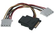 HantolSATA-Power,SerialATAPowerCable=>2Molex