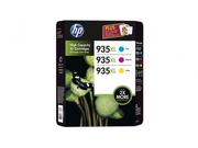 HP#935XLInkCartridge3ColourC/M/YMultipackwithA4Paper(25xInkjetPaper,50xAiOPaper)