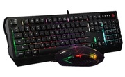 Keyboard&MouseSohooKM102,LaserEngraving,Ultra-thin,1200dpi,4buttons,1.8m,Black,USB