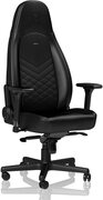 "GamingChairNobleIconNBL-ICN-PU-BLABlack/Black,Usermaxloadtupto150kg/height165-190cm--https://www.noblechairs.com/icon-series/gaming-chair-pu-leatherSpecifications:Practicaltiltingfunction(max.11°)4DArmrestswithmaximumadj