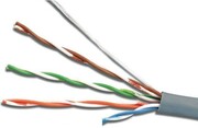 APCElectronicCableUTPCat.5E,305m,CCA,24awg4X2X1/0.50,solidgray