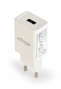 "UniversalUSBcharger,Out:1USB*5V/2.1A,In:SchukoCEE7/4,White,EG-UC2A-03-W-https://gembird.nl/item.aspx?id=10263"