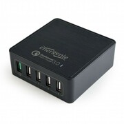 "UniversalQuickUSBQC3.0charger5-port,Energenie,Black,EG-UQC3-02-https://gembird.nl/item.aspx?id=10115"