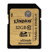Kingston32GBSDHCClass10UHS-I,300x,Upto:45MB/s