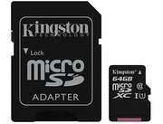 64GBKingstonCanvasSelectSDS/64GBSecureDigitalHigh-CapacityCard,80MB/s,(Class10UHS-I)(carddememorie/картапамяти)