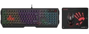 GamingKeyboard&Mouse&MousePadBloodyB1700,(B140N/ES7/BP-50M),Black,USB