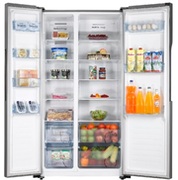 ХолодильникSidebysideHeinnerHSBS-H430NFX+,Inox