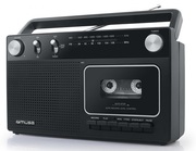 MUSEM-152RC,TunerFM,CassetteRecorder,Black