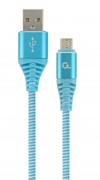 "BlisterMicroUSB/USB2.0,1.0m,CablexpertCottonBraidedTurquoiseblue/White,CC-USB2B-AMmBM-1M-VW-https://cablexpert.com/item.aspx?id=10601"