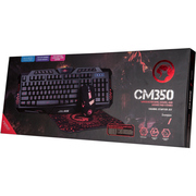 TastaturaGamingMARVOCM350WiredGamingKitKeyboard&Mouse&MousePad,USB,Black