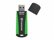 ФлешкаTranscendJetFlash810,64GB,USB3.0,Black/Green