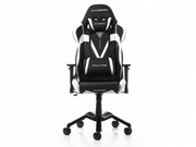 Gaming/OfficeChairDXRacerValkyrieGC-V03-NW-B1,Black/White,PremiumPUleather+Perforated&CarbonlookPVC,maxweightupto150kg/height165-195cm,Recline90°-135°,3DArmrests,Head&LumbarCushions,AluminiumSpider,3"PUCaster,W-23.7kg