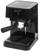 CoffeeMakerEspressoDelonghiEC230BK,Poweroutput1100W,watertankcapacity2l,suitableforcoffeepowderandcoffeepads,pumppressure15bar,2-cup-function,CAPPUCCINOSYSTEM,black