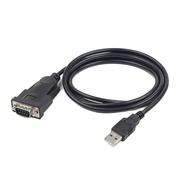 GembirdUAS-DB9M-02,USBtoSerialportconverter,DB9M/USBAplug,1.5m,Black