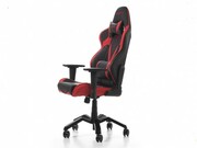 Gaming/OfficeChairDXRacerValkyrieGC-V03-NR-B1,Black/Red,PremiumPUleather+Perforated&CarbonlookPVC,maxweightupto150kg/height165-195cm,Recline90°-135°,3DArmrests,Head&LumbarCushions,AluminiumSpider,3"PUCaster,W-23.7kg