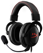 KingstonHyperXCoreHeadset,Black/Red,Solidaluminiumbuild,Microphone:detachable,PureHi-Ficapable,Braidedcable,Frequencyresponse:15Hz–25,000Hz,Cablelength:1m,3.5jack