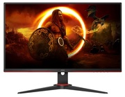 23.8"AOCIPSLED24G2SPAE/BKBorderlessBlack/Red(1ms,1100:1,300cd,1920x1080,178°/178°,HDMIx2,DisplayPort,RefreshRateupto165Hz,Speakers2x2W,AudioLine-out,VESA)