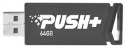 16GBUSB3.2PatriotPUSH+Black,Caplessdesign,Lightweightof10g(Read45MByte/s,Write18MByte/s)