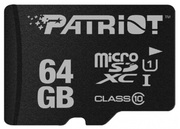 64GBmicroSDClass10U1UHS-IPatriotLXSeriesmicroSD,Upto80MB/s