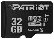 32GBmicroSDClass10U1UHS-I+SDadapterPatriotLXSeriesmicroSD,Upto80MB/s