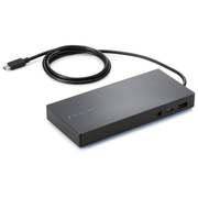 HPEliteUSB-CDockingStation,DisplayPort,HDMI,RJ-45,5USBports+USB-C™toUSB-Aadapter