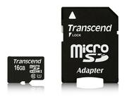 16GbmicroSDHCUHS-ITranscendClass10,300X,Premium,w/SDadapter