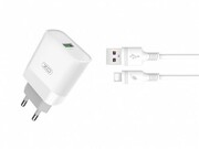 WallChargerXO+Type-CCable,1USB,Q.C3.018W,L63