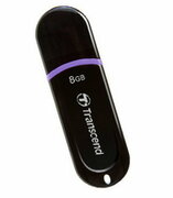 ФлешкаTranscendJetFlash300,8GB,USB2.0,Black