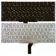 KeyboardAppleMacbookAir11"A1370A1465w/oframe"ENTER"-bigENG/RUBlack