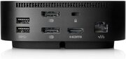 HPUSB-CDockG5-Universaldockingwith4хUSB3.0ChargingPorts,2хDP,1xRJ45,1xHDMI,supportupto3Displays,Upto100WviaUSB-C,0.68kg.