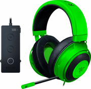 RAZERKrakenTournamentEditionGreen/GamingHeadset,RetractableMicrophone,featuringTHXSpatialAudiofor360°sound,50mmneodymiumdriverunits,Ultra-durableKevlar™cable,compatiblewithdeviceswithjack3.5mm,PS4,PCwithUSB