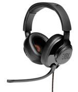 JBLGamingQuantum300,Hybridwiredover-earPCgamingheadsetwithflip-upmic,Black