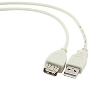 GembirdCC-USB2-AMAF-75CM/3000.75cmUSB2.0extensionA-plugA-socketcablewithferritecore