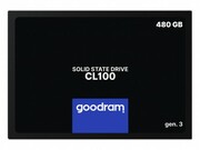 2.5"SSD480GBGOODRAMCL100Gen.3,SATAIII,SequentialReads:540MB/s,SequentialWrites:460MB/s,Thickness-7mm,ControllerMarvell88NV1120,3DNANDTLC