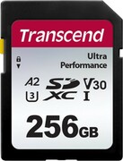 256GBSDXCCard(Class10)UHS-I,U3,Transcend340STS256GSDC340S(R/W:160/90MB/s)