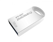 TranscendJetFlash71016GBSilverUSB3.0,MetalCase,Ultra-Small(Read90MByte/s,Write12MByte/s)