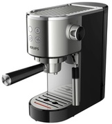 CoffeeMakerEspressoKrupsXP442C11,Poweroutput1400W,watertankcapacity1L,suitableforcoffeepowder,pumppressure15bar,2-cup-function,silver